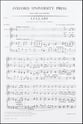 Lullaby SA choral sheet music cover